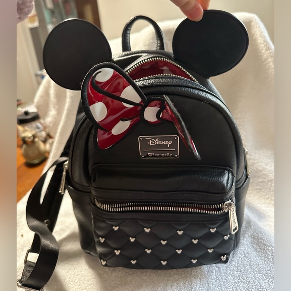 Disney Loungefly Women’s Backpack Minnie Mouse - Picture 12 of 12